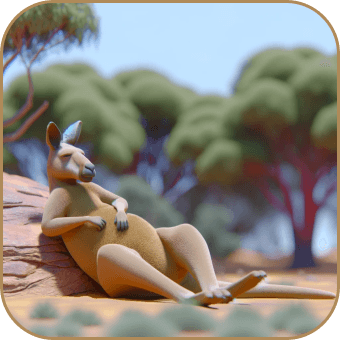 Lazy Kangaroo